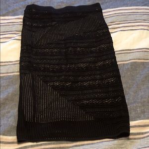 Rachel Roy black pencil skirt